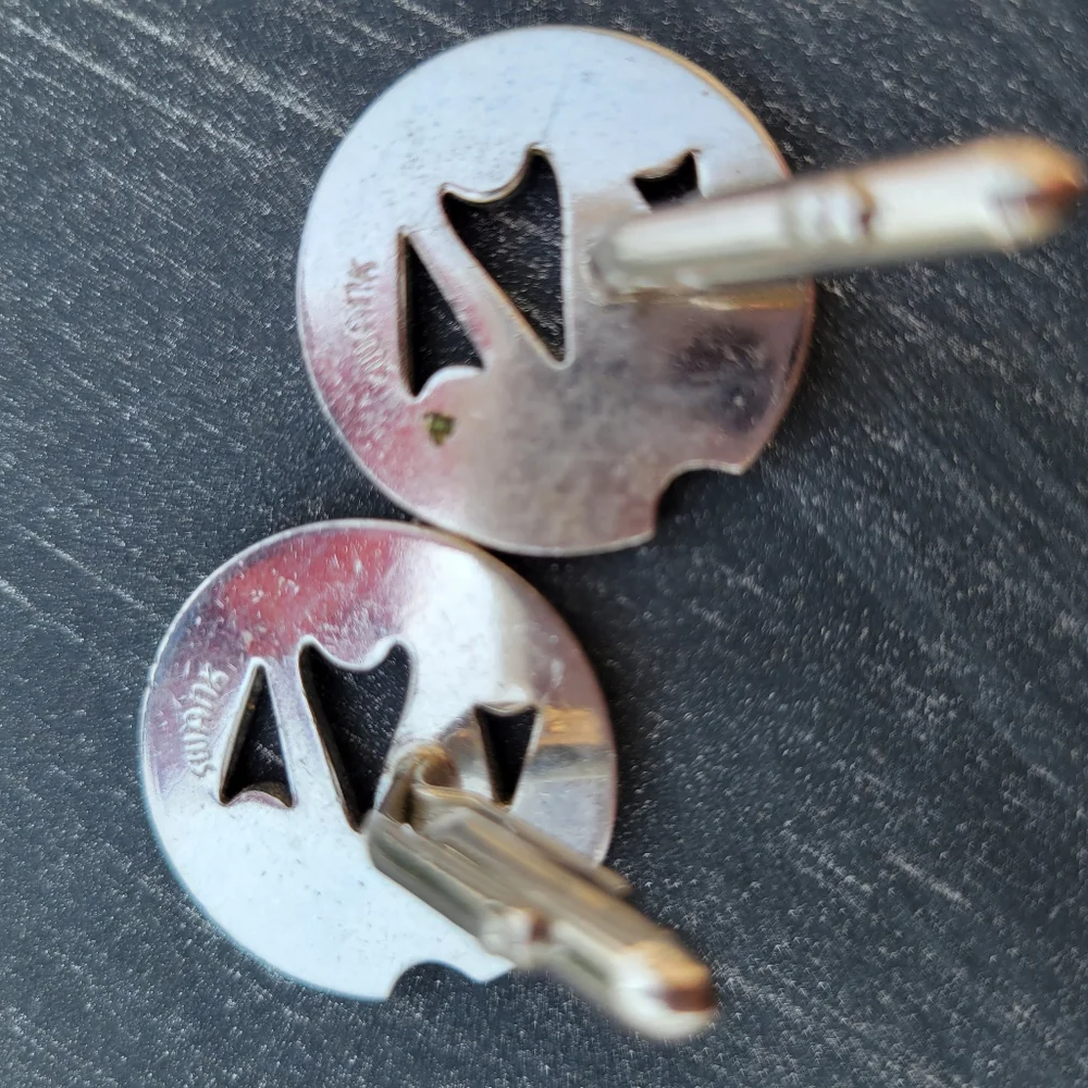 Vintage Cuff Links (2 pr) and Tie Clip ~ MCM ~ SWANK ~ Anson ~ Retro!